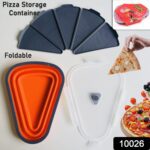 Reusable Expandable Pizza Storage Container with 5 Microwavable Trays - With Dupatta by Nari Haat, Indian ethnic wear...