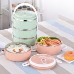 Multi-layer stainless steel insulated lunch box