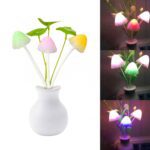 Multicolor LED Mushroom Night Light