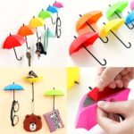 Multipurpose Umbrella Key Hat Holder Wall Hanging Hook Multicolor - Fabric Detail by Nari Haat, Indian ethnic wear, w...