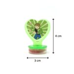 Cartoon Heart Stamps Motivational Reward Stamps for Kids, Teachers & Parents (6 Pcs) - Sleeve Design by Nari Haat, In...