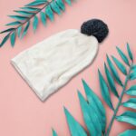 Men's and Women's Skull Slouchy Winter Woolen Knitted Black Inside Fur Beanie Cap. FB - Neckline Detail by Nari Haat,...