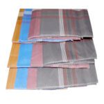 Men's King Size Formal Handkerchiefs for Office Use - Pack of 12 - Back View by Nari Haat, Indian ethnic wear, women ...