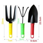 Colorfull Garden Tool Set Set of 3Pc - Sleeve Design by Nari Haat, Indian ethnic wear, women clothing, designer suit