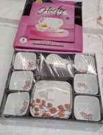 Hector High Quality Dinning Dinner / Pudding Set (9 Pcs set) - Full Detail by Nari Haat, Indian ethnic wear, women cl...