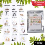15 Varieties of Vegetable Seeds Combo (1 Pkt. / 15 Varieties) - With Dupatta by Nari Haat, Indian ethnic wear, women ...