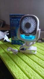 Air Portable Fan, Grip Go 3 Speed Small Fan, Great Stroller Fan, Travel or Desk Fan, Cordless Personal Evaporative Ai...