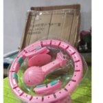 Smart Hula Hoops with Spinning Ball and Intelligent Counter (1 Pc) - Neckline Detail by Nari Haat, Indian ethnic wear...