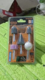 Abrasive Mounted Stone Grinding Wheel Head Grinding Burr Wheel Rotary Tools Set 5 Pcs - Fabric Detail by Nari Haat, I...