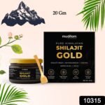 Himalayan Shilajit Gold Resin – 20g | Helps improve Stamina | Contains Gold - With Dupatta by Nari Haat, Indian eth...