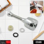 360° Rotating Faucet Sprayer – Water-Saving Aerator for Kitchen & Bathroom (6 Inch) - With Dupatta by Nari Haat, I...