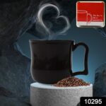 Premium Plastic Coffee / Tea Cups / Mug with Handle (1 Pc / With Color Box / Black) - With Dupatta by Nari Haat, Indi...