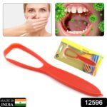 Plastic Tongue Cleaner For Kids & Adults | Tongue Scraper For Bad Breath, Maintain Oral Hygiene for Daily Use | for F...