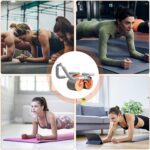 Automatic Rebound Ab Roller Wheel with Timer & Elbow Support for Fitness - Neckline Detail by Nari Haat, Indian ethni...