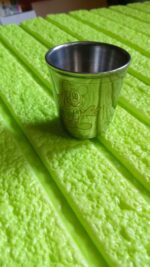 Stainless Steel Glass with Bell Sound for Kids Boys Girls  Juice Musical Toy Glass - Fabric Detail by Nari Haat, Indi...