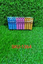 Multipurpose 12 Pcs Cloth Clips (Multicolour) - Neckline Detail by Nari Haat, Indian ethnic wear, women clothing, des...