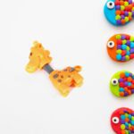 Extandable Giraffe toy, Cute Looking Giraffe with Extandable Neck (30 Pcs Set) - Back View by Nari Haat, Indian ethni...