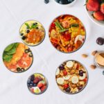 Stainless Steel Food Storage Airtight & Leak Proof Lunch Box - Neckline Detail by Nari Haat, Indian ethnic wear, wome...