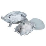 Multipurpose Tortoise Shape Dry Fruit /  Gift Box - Back View by Nari Haat, Indian ethnic wear, women clothing, desig...