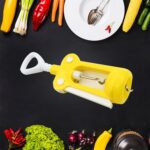 Multifunction Kitchen Tool Set – Stainless Steel & Plastic Knife and Scissors - Full Detail by Nari Haat, Indian et...