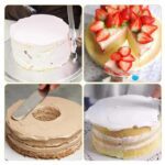 MULTI-FUNCTION STAINLESS STEEL CAKE ICING SPATULA FLAT ANGULAR TRIANGLE PALLET KNIFE SET - Back View by Nari Haat, In...