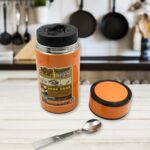 Stainless Steel Water Bottle With Foldable Spoon & Handle Easy to carry, Leak Proof, Rust Proof, Hot & Cold Drinks, G...