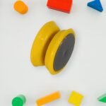 Small yoyo toy with string, rotating yoyo toy, brain exerciser for kids (30 Pcs Set) - Sleeve Design by Nari Haat, In...