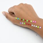 Self Adhesive Crystal Stickers for Art, Craft, Jewelry, Phone & School Projects - Back View by Nari Haat, Indian ethn...