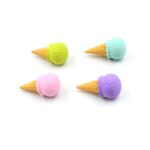 Cone Eraser for Girls & Boys / Eraser for School B'Day Return Gift Party Doughnut Lollipop Ice Cream Theme Shape Eras...