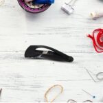 Metal Tik Tak Hair Clips (12 Pcs Set), Hair accessories - Neckline Detail by Nari Haat, Indian ethnic wear, women clo...