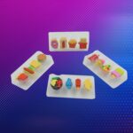 Fun Erasers for Kids! Mix & Match: Food & Drink Erasers (Set of 1) - Back View by Nari Haat, Indian ethnic wear, wome...