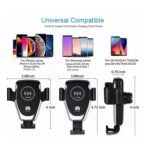 Car Phone Holder Wireless Car Charger 10W Qi Fast Charging Car Charger - Neckline Detail by Nari Haat, Indian ethnic ...