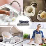 Reusable Cleaning Microfiber Towel (10 sheets, Dispenser Box) - Closeup Embroidery by Nari Haat, Indian ethnic wear, ...