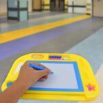 Magic Sketch Slate Board for Kids (1 Pc / 31 × 22 Cm) - Closeup Embroidery by Nari Haat, Indian ethnic wear, women c...