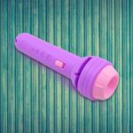 Mini Slide Projector for Kids (3 Slides): Projector Torch, Animated Patterns - Neckline Detail by Nari Haat, Indian e...