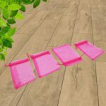 Organza Drawstring Gift Bags – Small Mesh Pouches for Weddings (50 Pcs) - Neckline Detail by Nari Haat, Indian ethn...