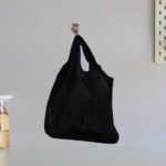 Reusable Grocery Bags, Reusable Shopping Bags With Small Pocket, Foldable Bags - Front View by Nari Haat, Indian ethn...