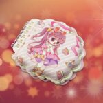 Adorable Cartoon Diary: Fun & Fancy Pages for Kids (Pocket Size, 1 Pc) - Fabric Detail by Nari Haat, Indian ethnic we...