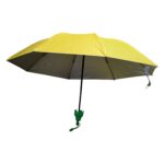 Vegetable shaped Folding Umbrella, Plastic Case Creative Fashion Folding Mini Sun Shade Rain Umbrella, Unique Umbrell...