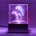 3D Mix Design LED Light Base With Speaker (1 Pc / B Grade) - Neckline Detail by Nari Haat, Indian ethnic wear, women ...