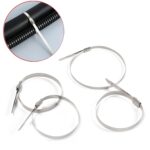 Stainless Steel Cable TIE Used for Solar, Industrial and Home Improvement Multipurpose HIGH Strength, Self-Locking Zi...
