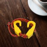 Multipurpose Ultra Flexible Bungee Rope, Luggage Strap, Bungee Cord (2 Pc) - Fabric Detail by Nari Haat, Indian ethni...