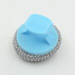 Dish Brush Multifunctional Palm Brush for Sink Pot   for Household Use - Closeup Embroidery by Nari Haat, Indian ethn...