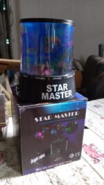 LED Projector Night Light – 3 Battery Lamps (1 Pc, Battery Not Included) - Fabric Detail by Nari Haat, Indian ethni...