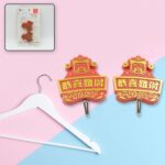 Multipurpose Self-Adhesive Hooks (2 Pc): Heavy Duty, Waterproof, Bathroom, Kitchen - Front View by Nari Haat, Indian ...