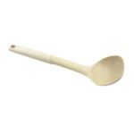 Plastic Kitchen Utensil - Heat-Resistant Non-Stick Whisk, Pasta & Soup Spoon (1 Pc ) - Back View by Nari Haat, Indian...