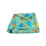 Foldable Storage Bag for Clothes, Blankets & Quilts – Closet Organizer Box - Closeup Embroidery by Nari Haat, India...