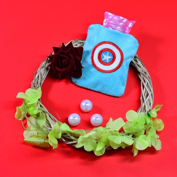 Captain America Print Hot Water Bag for Pain Relief