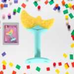 Baby Silicone Teether, Fruit Teether for Toddlers,100% Food Grade Silicone - Front View by Nari Haat, Indian ethnic w...