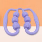 Muscle Massage Roller, 6 Wheels Relieve Soreness Leg Muscle Roller Fitness Roller Muscle Relaxer Massage Roller Ring ...